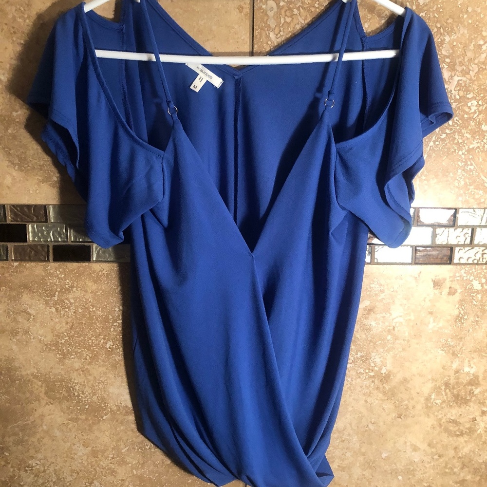 Express Royal Blue Blouse